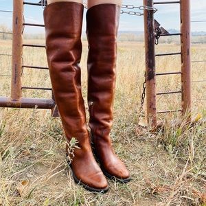 Ralph Lauren Thigh High Boots